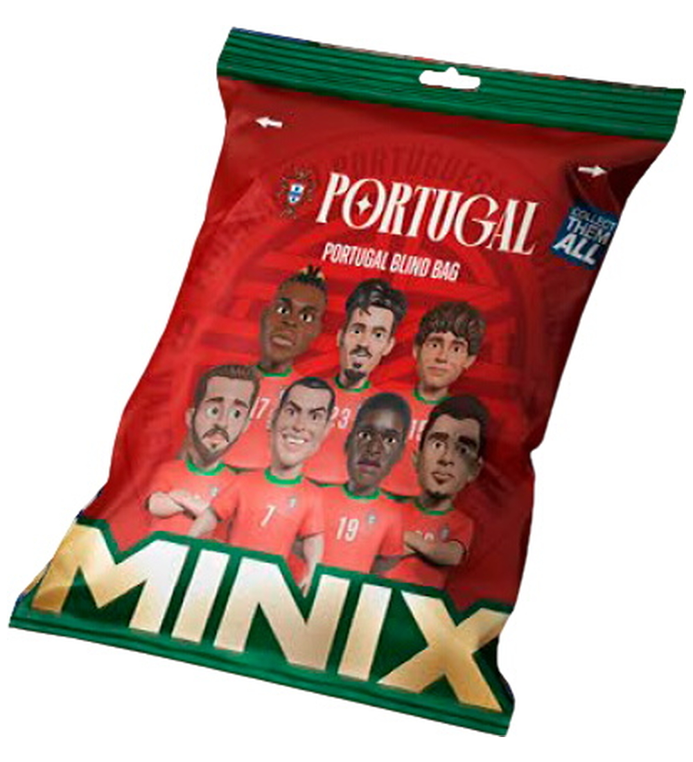 Minix Figur – Blind Back World Cup – Portugal - Minix - One Size - Spielzeugfiguren von Minix