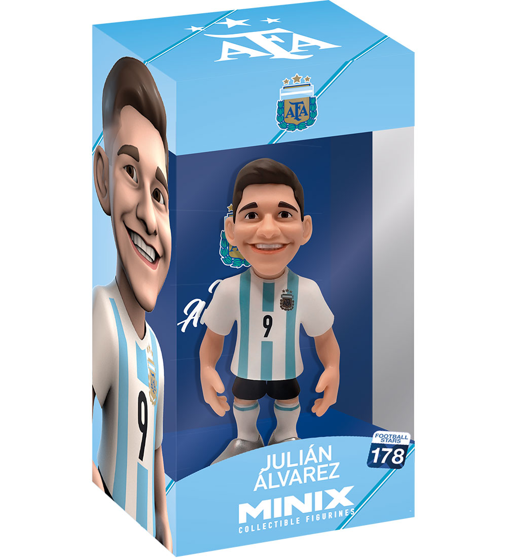 Minix Figur - Fußballstars - Argentinien - Julian Alvarez - Minix - One Size - Spielzeugfiguren Minix Figur - Fußballstars - Argentinien - Julian Alvarez - Minix - One Size - Spielzeugfiguren von Minix