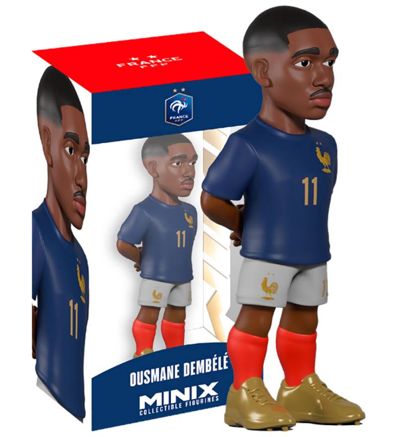 Minix Figur - Fußballstars - Frankreich - Ousmane Dembélé - Minix - One Size - Spielzeugfiguren Minix Figur - Fußballstars - Frankreich - Ousmane Dembélé - Minix - One Size - Spielzeugfiguren von Minix