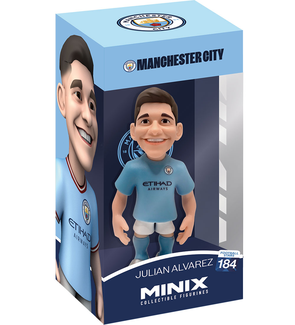Minix Figur - Fußballstars - Mann City - Julian Alvarez - Minix - One Size - Spielzeugfiguren Minix Figur - Fußballstars - Mann City - Julian Alvarez - Minix - One Size - Spielzeugfiguren von Minix