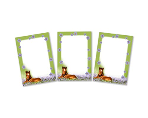 10 Mini-Notizblöcke Pferd Mitgebsel für Kindergeburtstag Gastgeschenke für Mädchen Mädchengeburtstag / A7-Format 10 Mini-Notizblöcke Pferd Mitgebsel für Kindergeburtstag Gastgeschenke für Mädchen Mädchengeburtstag / A7-Format von Minkocards