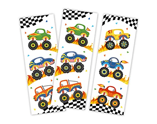 6 Lesezeichen Monster-Truck Mitgebsel für Kindergeburtstag Jungen Gastgeschenke für Jungensgeburtstag 6 Lesezeichen Monster-Truck Mitgebsel für Kindergeburtstag Jungen Gastgeschenke für Jungensgeburtstag von Minkocards
