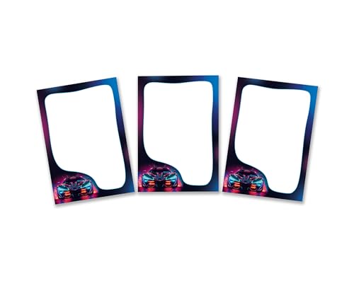 6 Mini-Notizblöcke Rennwagen Auto Mitgebsel für Kindergeburtstag Gastgeschenke für Jungen Jungsgeburtstag / A7-Format von Minkocards