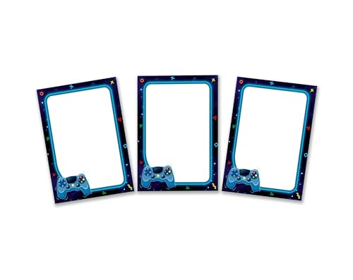 8 Mini-Notizblöcke Game Gamer-Party Mitgebsel für Jungen Mädchen Kindergeburtstag Gastgeschenke Jungsgeburtstag Mädchengeburtstag / A7-Format von Minkocards