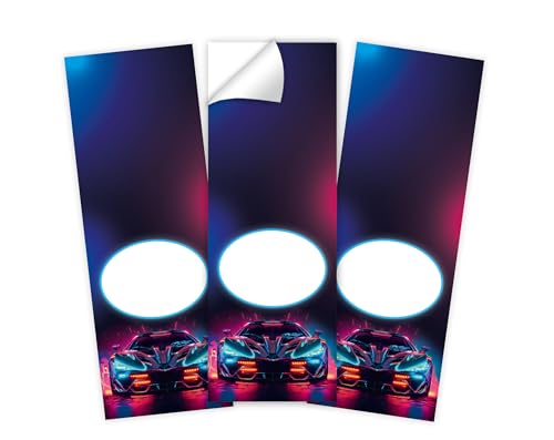 Minkocards 12 Aufkleber Rennwagen Auto Verpackung von Geschenken für Jungsgeburtstag Etiketten für Geschenkverpackung Minkocards 12 Aufkleber Rennwagen Auto Verpackung von Geschenken für Jungsgeburtstag Etiketten für Geschenkverpackung von Minkocards