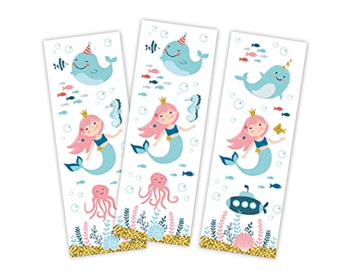 Minkocards 12 Lesezeichen Meerjungfrau Mitgebsel für Kindergeburtstag Mädchen Gastgeschenke für Mädchengeburtstag Minkocards 12 Lesezeichen Meerjungfrau Mitgebsel für Kindergeburtstag Mädchen Gastgeschenke für Mädchengeburtstag von Minkocards