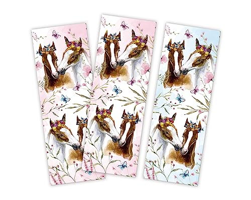 Minkocards 12 Lesezeichen Pferd Mitgebsel für Kindergeburtstag Mädchen Gastgeschenke für Mädchengeburtstag Minkocards 12 Lesezeichen Pferd Mitgebsel für Kindergeburtstag Mädchen Gastgeschenke für Mädchengeburtstag von Minkocards
