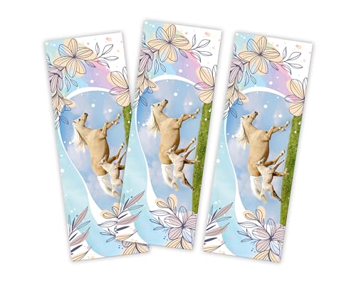 Minkocards 12 Lesezeichen Pferd mit Fohlen Mitgebsel für Kindergeburtstag Mädchen Gastgeschenke für Mädchengeburtstag Minkocards 12 Lesezeichen Pferd mit Fohlen Mitgebsel für Kindergeburtstag Mädchen Gastgeschenke für Mädchengeburtstag von Minkocards
