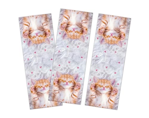 Minkocards Mitgebsel Kindergeburtstag 12 Lesezeichen Katze Mädchen Gastgeschenke für Jungsgeburtstag Mädchengeburtstag Minkocards Mitgebsel Kindergeburtstag 12 Lesezeichen Katze Mädchen Gastgeschenke für Jungsgeburtstag Mädchengeburtstag von Minkocards