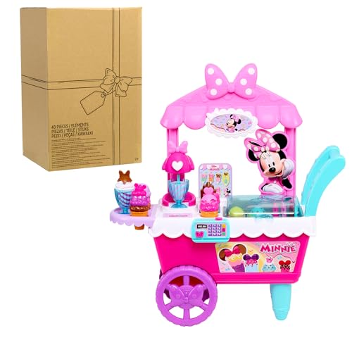Minnie Just Play Maus Süßigkeiten & Leckereien Eiswagen, Kinderspielzeug ab 2 Jahren von Minnie