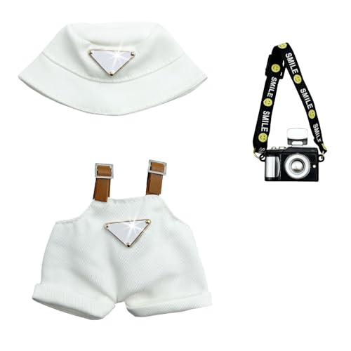 Kleidung für Puppe,17 cm große Puppenkleidung für Kleidung,-Zubehör für Puppe,Passende Kleidung für die -Plüsch Toy(ohne Puppe) (K) von Mino Plus