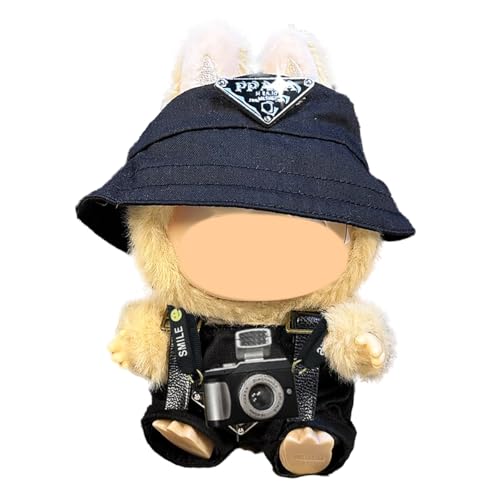 Labubu Kleidung für Puppe,17 cm große Puppenkleidung für labubu Kleidung,Labubu-Zubehör für Puppe,Passende Kleidung für die Labubu-Plüsch Toy(ohne Puppe) (G) von Mino Plus
