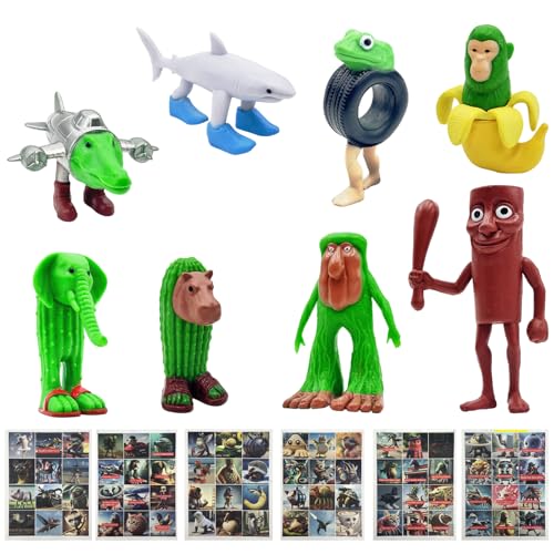 Mino Plus Tung Tung Tung sahur-Figur, Trallalero Trallala Figur,anime-3d-ge,brainrot Figuren,Lustige 3D-Sammelfiguren für Regal Mino Plus Tung Tung Tung sahur-Figur, Trallalero Trallala Figur,anime-3d-ge,brainrot Figuren,Lustige 3D-Sammelfiguren für Regal von Mino Plus