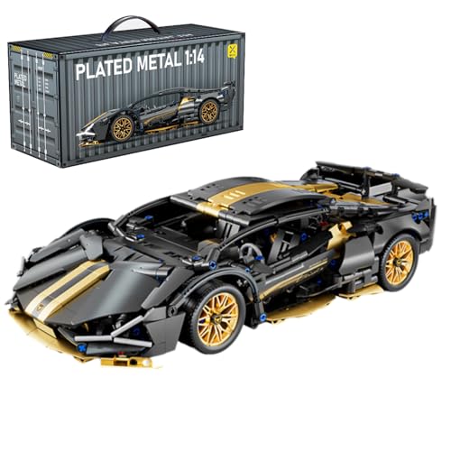 Minxtech Supersportwagen Bausteine Sets, 918 Teile Technik Sportwagen Modell Bauset Auto Spielzeug, 1:14 Rennwagen Modell Bausteine Bausatz, Kompatibel mit Mainstream Marken Minxtech Supersportwagen Bausteine Sets, 918 Teile Technik Sportwagen Modell Bauset Auto Spielzeug, 1:14 Rennwagen Modell Bausteine Bausatz, Kompatibel mit Mainstream Marken von Minxtech