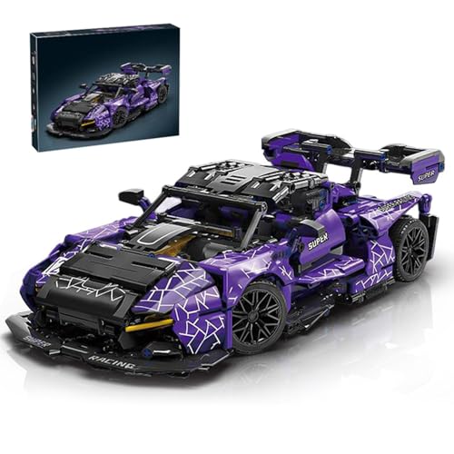 Technik Rennwagen Bausatz für McLaren Senna GTR, 1227 Teile Technik DIY Sportwagen Modell Bausteine Bausatz, MOC Sportwagen Modell Bauset Auto Spielzeug, Geschenk für Kinder und Erwachsene Technik Rennwagen Bausatz für McLaren Senna GTR, 1227 Teile Technik DIY Sportwagen Modell Bausteine Bausatz, MOC Sportwagen Modell Bauset Auto Spielzeug, Geschenk für Kinder und Erwachsene von Minxtech