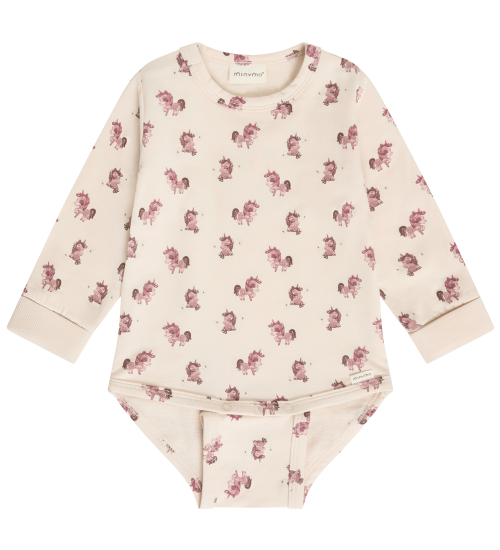 Minymo Body - Pink Tönung - Minymo - 2 Jahre (92) - Body L/Ä von Minymo
