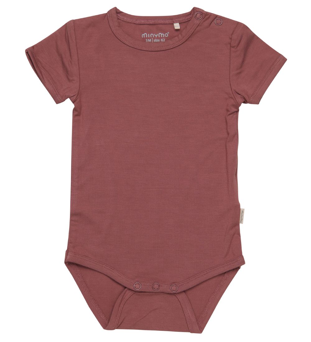 Minymo Body k/ä - Bambus - Rose Brown - Minymo - 56 - Body K/Ä Minymo Body k/ä - Bambus - Rose Brown - Minymo - 56 - Body K/Ä von Minymo