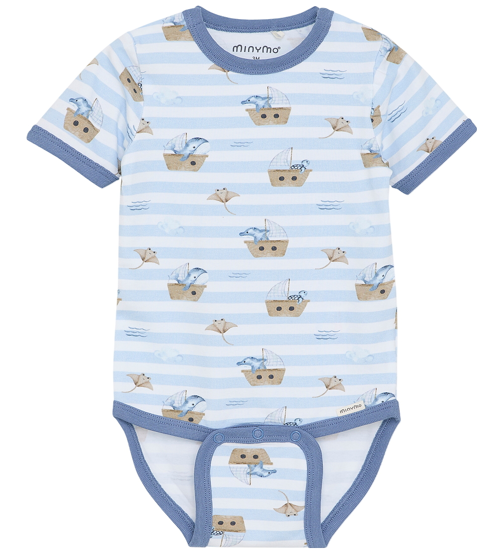 Minymo Body k/ä - Skyway m. Print - Minymo - 56 - Body K/Ä Minymo Body k/ä - Skyway m. Print - Minymo - 56 - Body K/Ä von Minymo