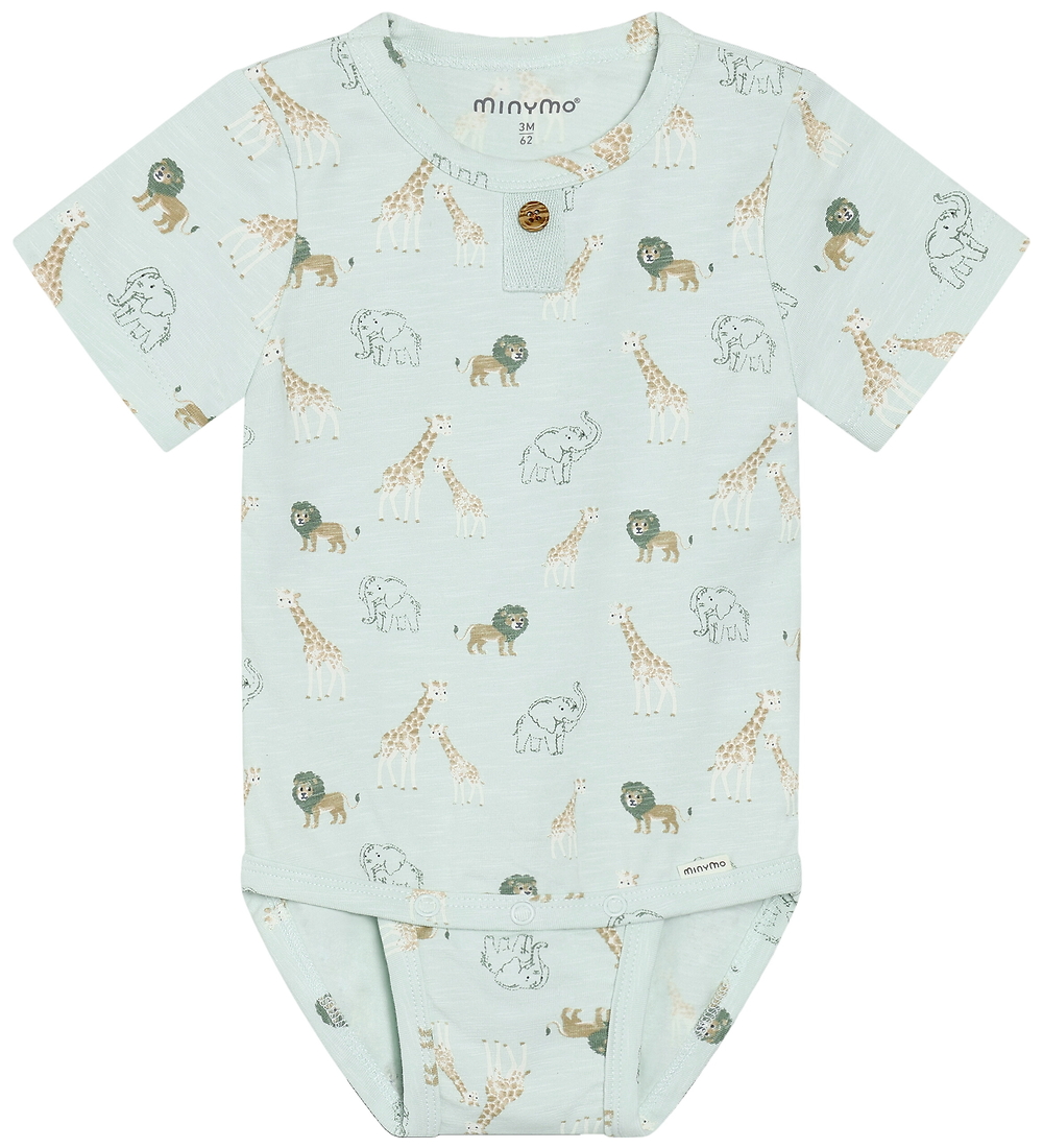 Minymo Body k/ä - Sprout Green - Minymo - 2 Jahre (92) - Body K/Ä von Minymo