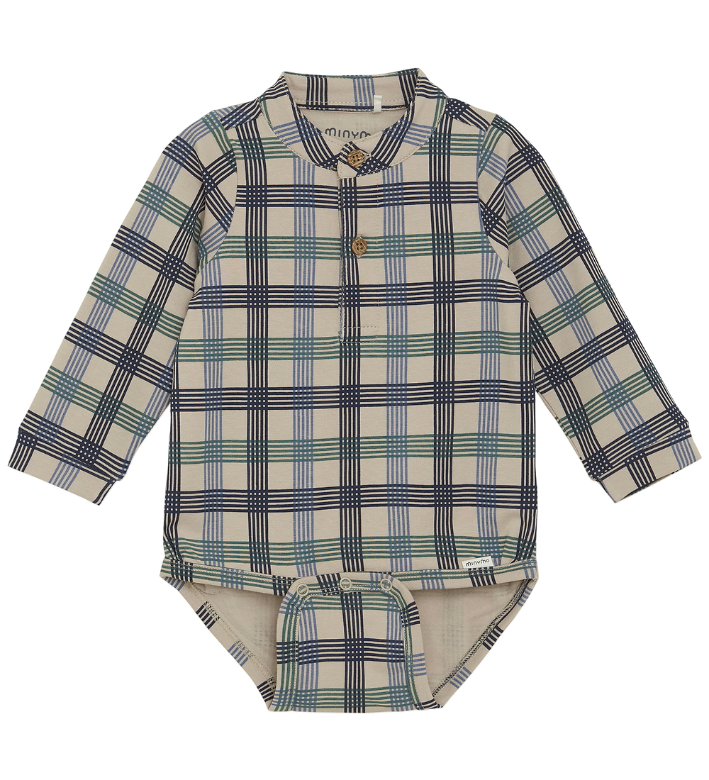Minymo Body l/ä - AOP - Oxford Tan - Minymo - 68 - Body L/Ä Minymo Body l/ä - AOP - Oxford Tan - Minymo - 68 - Body L/Ä von Minymo
