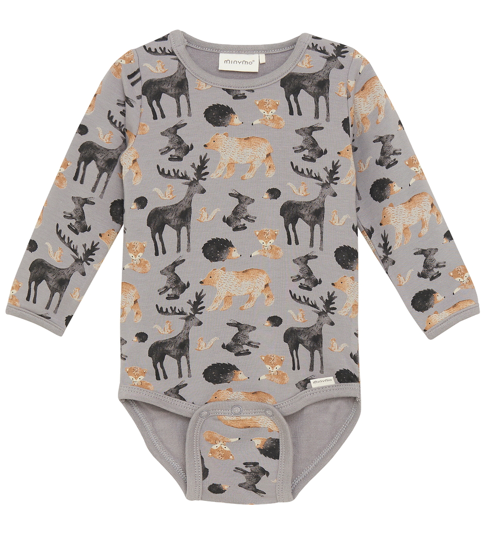 Minymo Body l/ä - AOP - Sweat - Cloudburst - Minymo - 56 - Body L/Ä Minymo Body l/ä - AOP - Sweat - Cloudburst - Minymo - 56 - Body L/Ä von Minymo