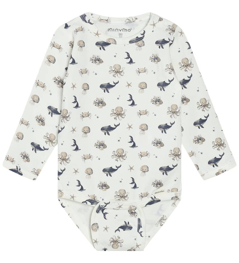 Minymo Body l/ä - AOP - White Pepper - Minymo - 62 - Body L/Ä Minymo Body l/ä - AOP - White Pepper - Minymo - 62 - Body L/Ä von Minymo