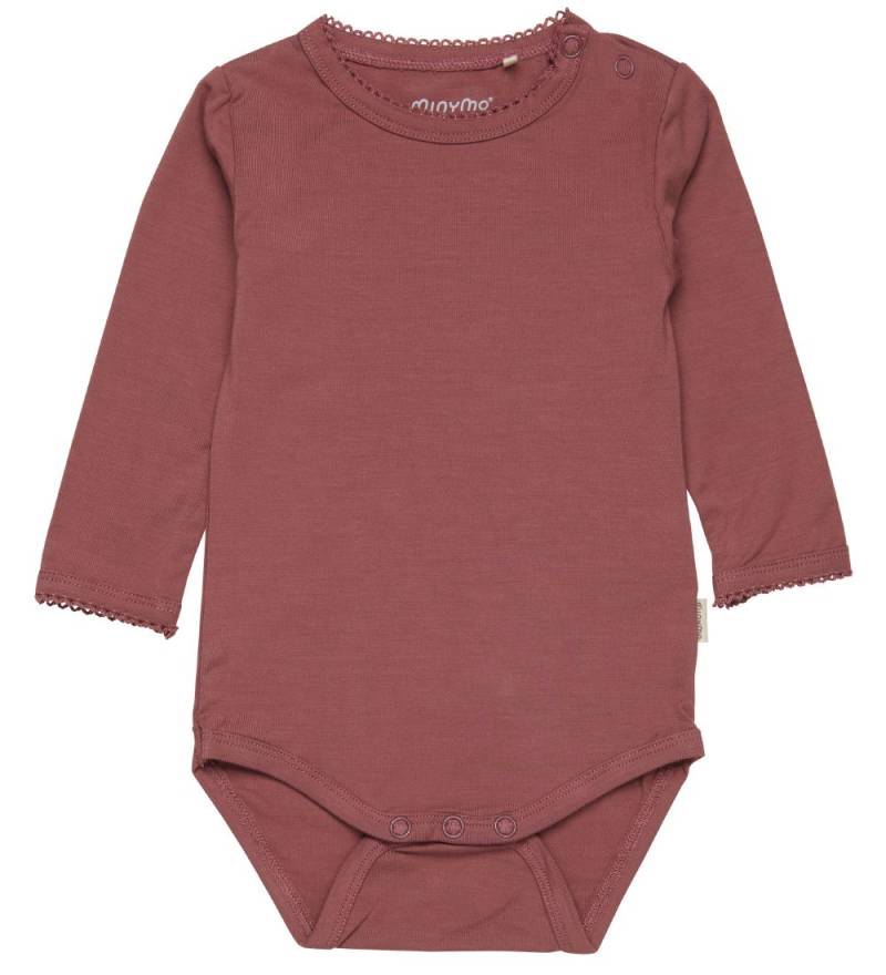 Minymo Body l/ä - Bambus - Rose Brown - Minymo - 68 - Body L/Ä Minymo Body l/ä - Bambus - Rose Brown - Minymo - 68 - Body L/Ä von Minymo