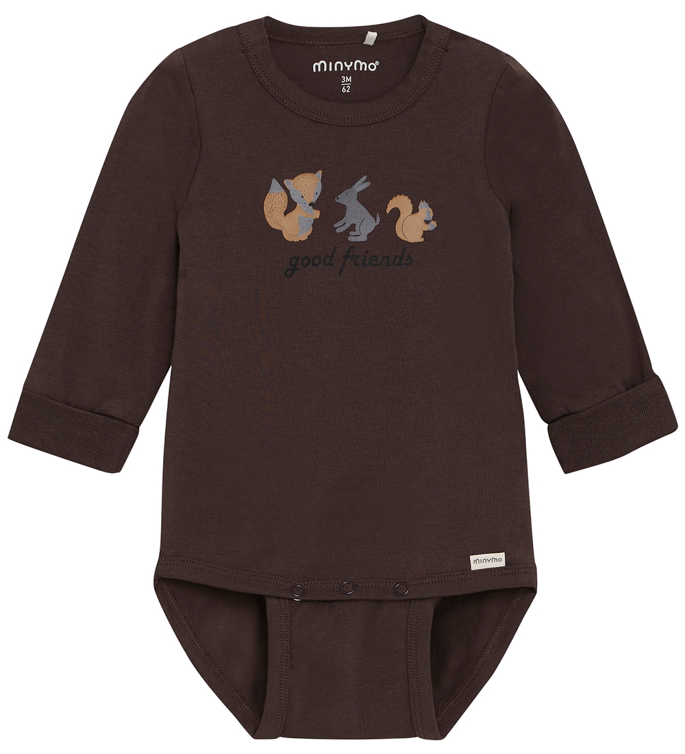 Minymo Body l/ä - Farn - Minymo - 62 - Body L/Ä Minymo Body l/ä - Farn - Minymo - 62 - Body L/Ä von Minymo