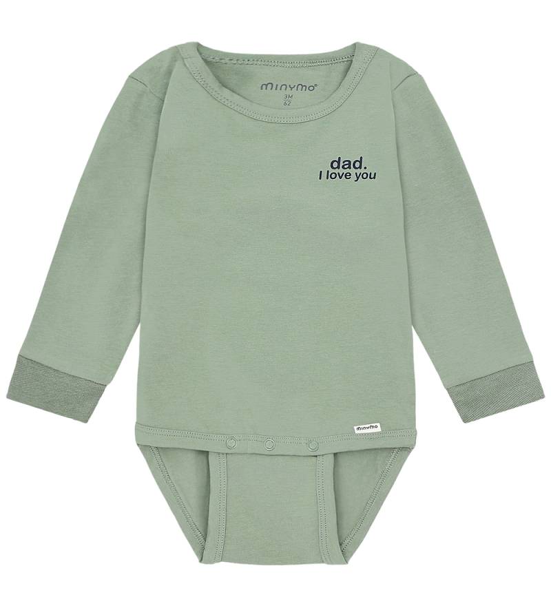Minymo Body l/ä - Lily Pad - Minymo - 1½ Jahre (86) - Body L/Ä von Minymo