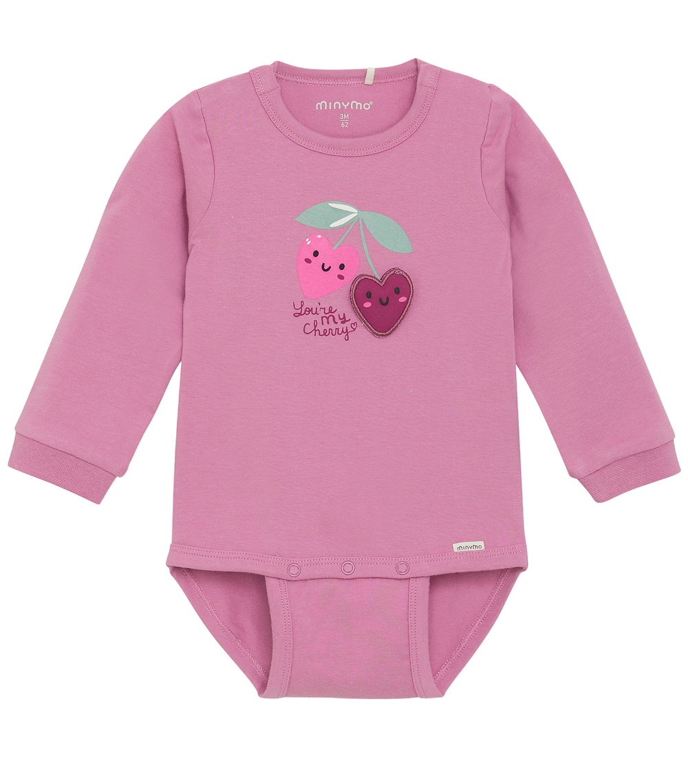 Minymo Body l/ä - Mauve Orchid - Minymo - 74 - Body L/Ä Minymo Body l/ä - Mauve Orchid - Minymo - 74 - Body L/Ä von Minymo