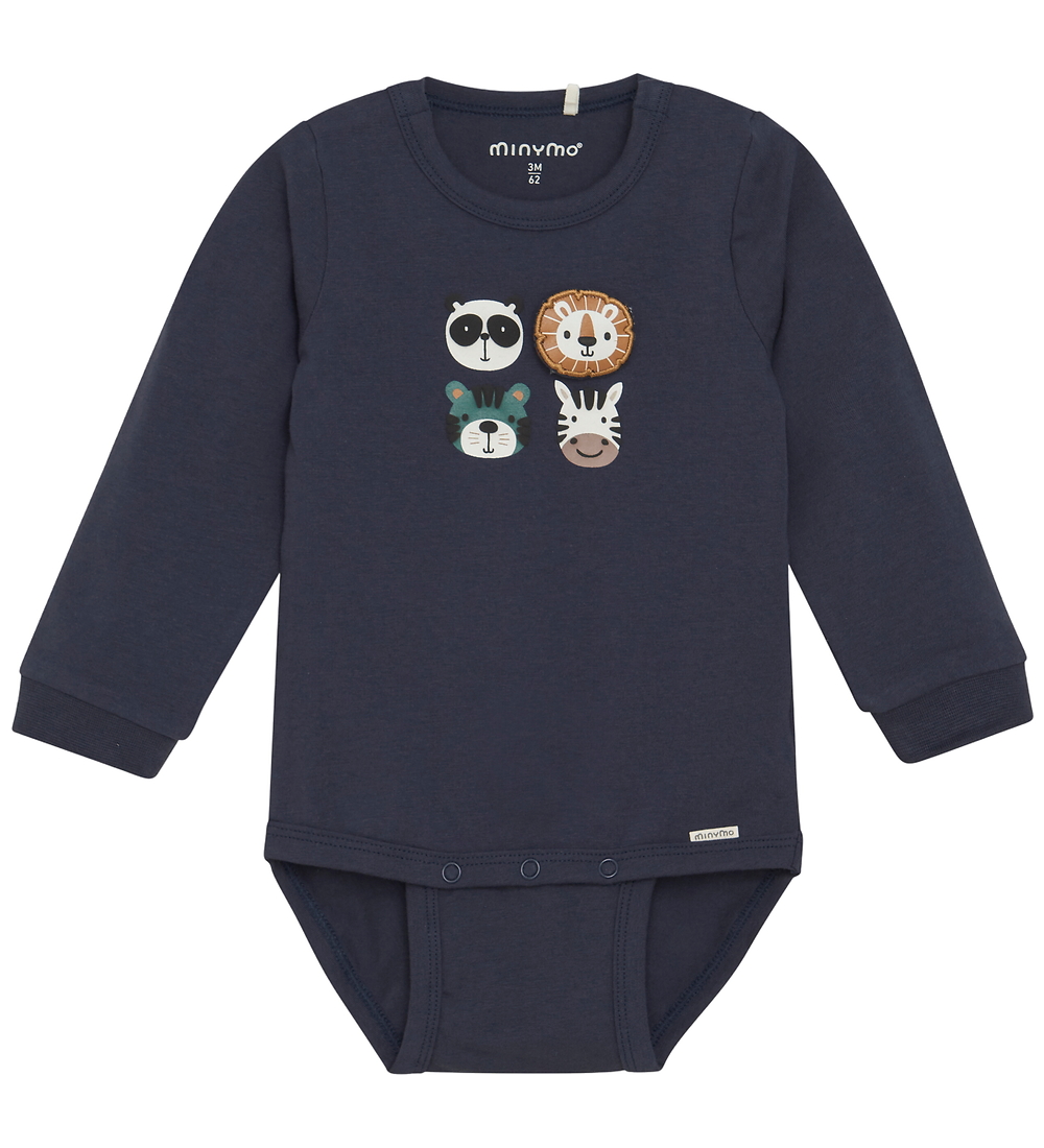 Minymo Body l/ä - Pariser Nacht - Minymo - 56 - Body L/Ä Minymo Body l/ä - Pariser Nacht - Minymo - 56 - Body L/Ä von Minymo