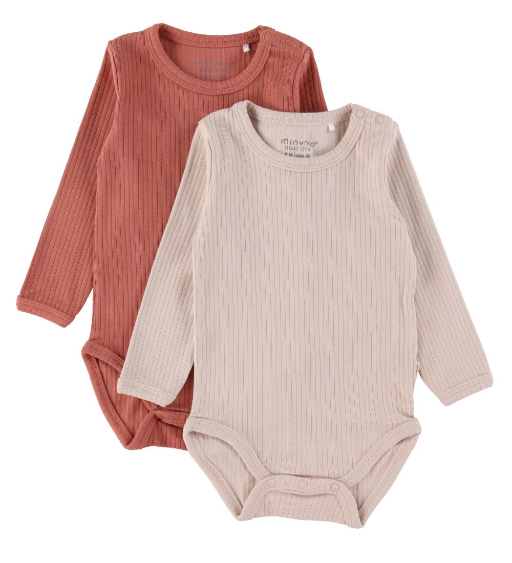 Minymo Body l/ä - Rib - 2er-Pack - Canyon Rose - Minymo - 68 - Body L/Ä Minymo Body l/ä - Rib - 2er-Pack - Canyon Rose - Minymo - 68 - Body L/Ä von Minymo