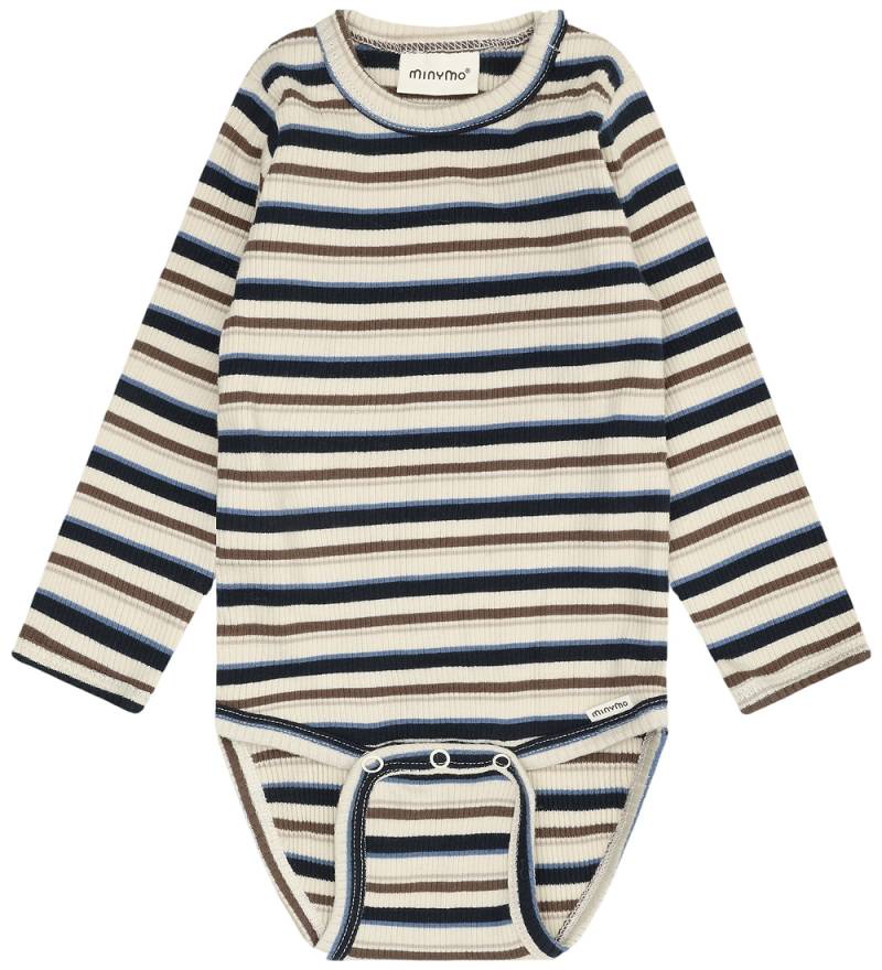 Minymo Body l/ä - Rib - Dark Sapphire - Minymo - 1½ Jahre (86) - Body L/Ä von Minymo