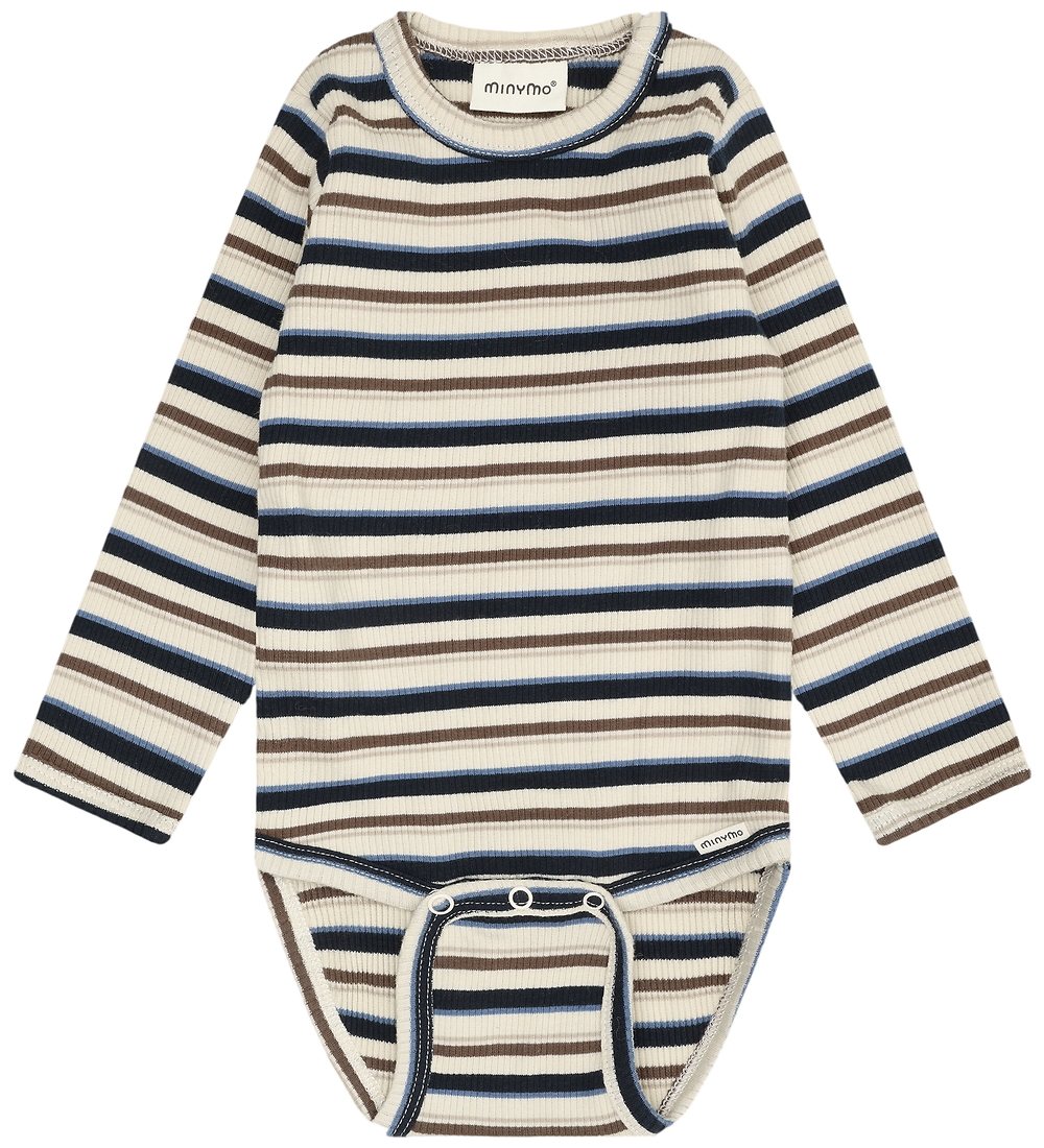 Minymo Body l/ä - Rib - Dark Sapphire - Minymo - 68 - Body L/Ä Minymo Body l/ä - Rib - Dark Sapphire - Minymo - 68 - Body L/Ä von Minymo