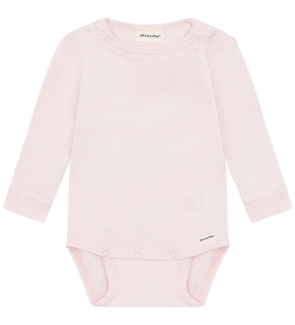 Minymo Body l/ä - Rib - Delikatesse - Minymo - 62 - Body L/Ä Minymo Body l/ä - Rib - Delikatesse - Minymo - 62 - Body L/Ä von Minymo