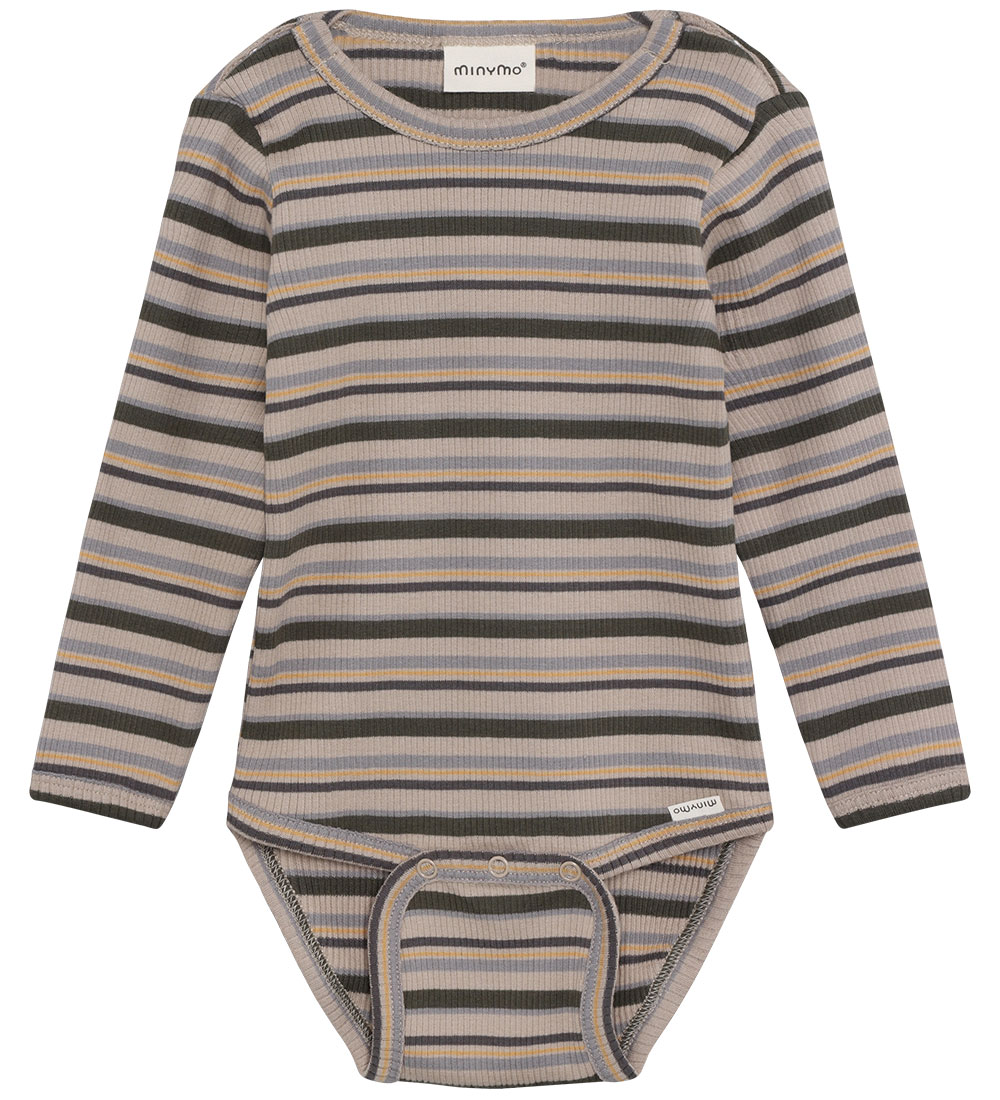 Minymo Body l/ä - Rib - Käfer - Minymo - 1 Jahr (80) - Body L/Ä von Minymo