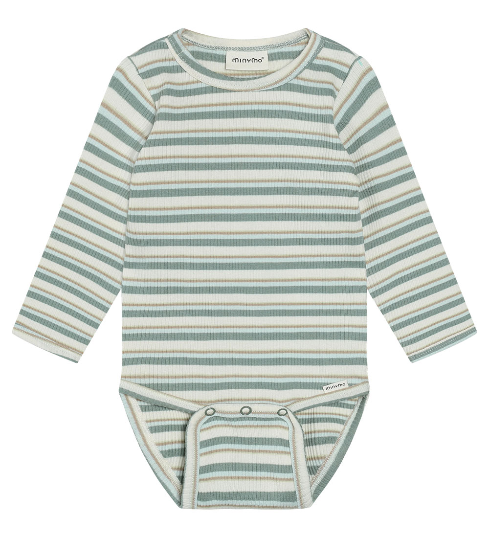 Minymo Body l/ä - Rib - Lily Pad - Minymo - 50 - Body L/Ä Minymo Body l/ä - Rib - Lily Pad - Minymo - 50 - Body L/Ä von Minymo
