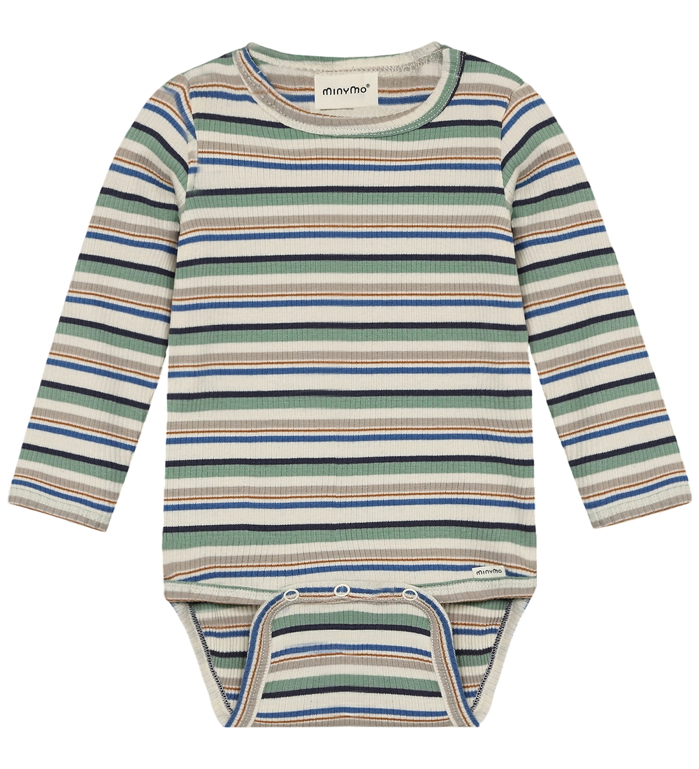 Minymo Body l/ä - Rib - Lily Pad - Minymo - 62 - Body L/Ä Minymo Body l/ä - Rib - Lily Pad - Minymo - 62 - Body L/Ä von Minymo