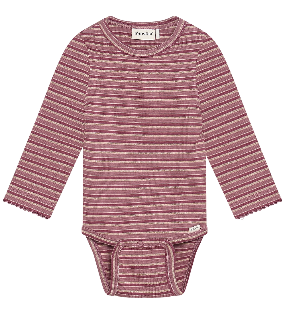 Minymo Body l/ä - Rib - Nostalgie Rose - Minymo - 62 - Body L/Ä Minymo Body l/ä - Rib - Nostalgie Rose - Minymo - 62 - Body L/Ä von Minymo