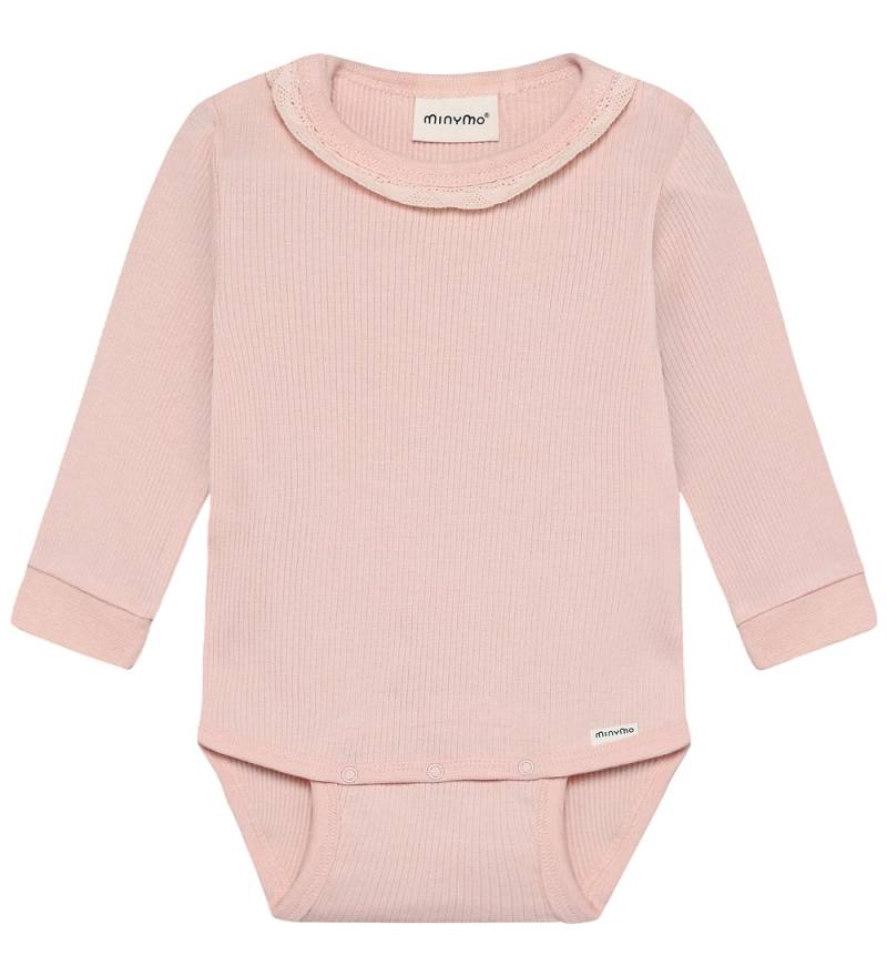Minymo Body l/ä - Rib - Peach Peitsche - Minymo - 2 Jahre (92) - Body L/Ä von Minymo