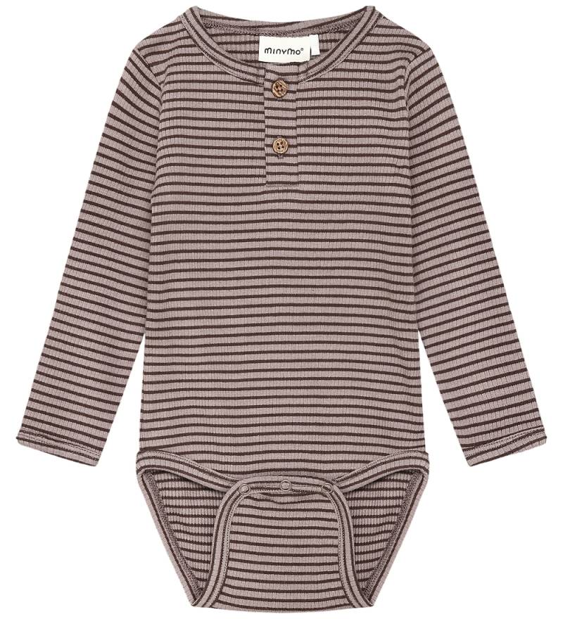 Minymo Body l/ä - Rib - Pilze - Minymo - 62 - Body L/Ä Minymo Body l/ä - Rib - Pilze - Minymo - 62 - Body L/Ä von Minymo