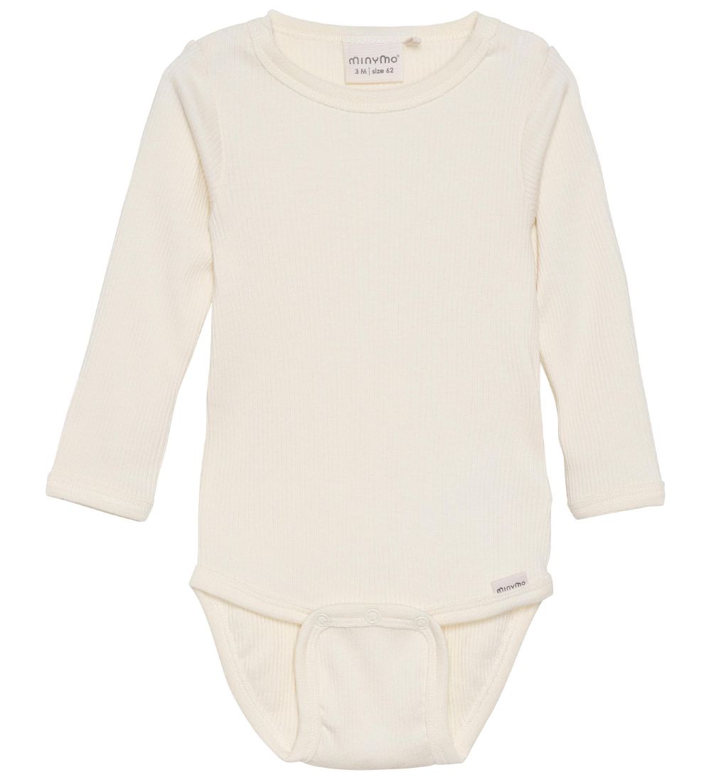 Minymo Body l/ä - Rib - Seedpeel - Minymo - 56 - Body L/Ä Minymo Body l/ä - Rib - Seedpeel - Minymo - 56 - Body L/Ä von Minymo