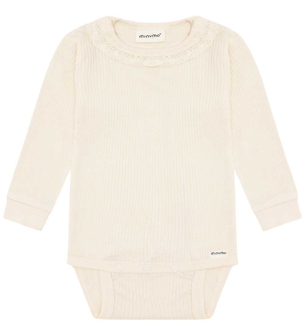 Minymo Body l/ä - Rib - White Swan - Minymo - 74 - Body L/Ä Minymo Body l/ä - Rib - White Swan - Minymo - 74 - Body L/Ä von Minymo