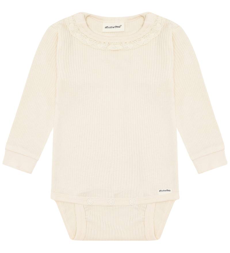 Minymo Body l/ä - Rib - White Swan - Minymo - 74 - Body L/Ä Minymo Body l/ä - Rib - White Swan - Minymo - 74 - Body L/Ä von Minymo