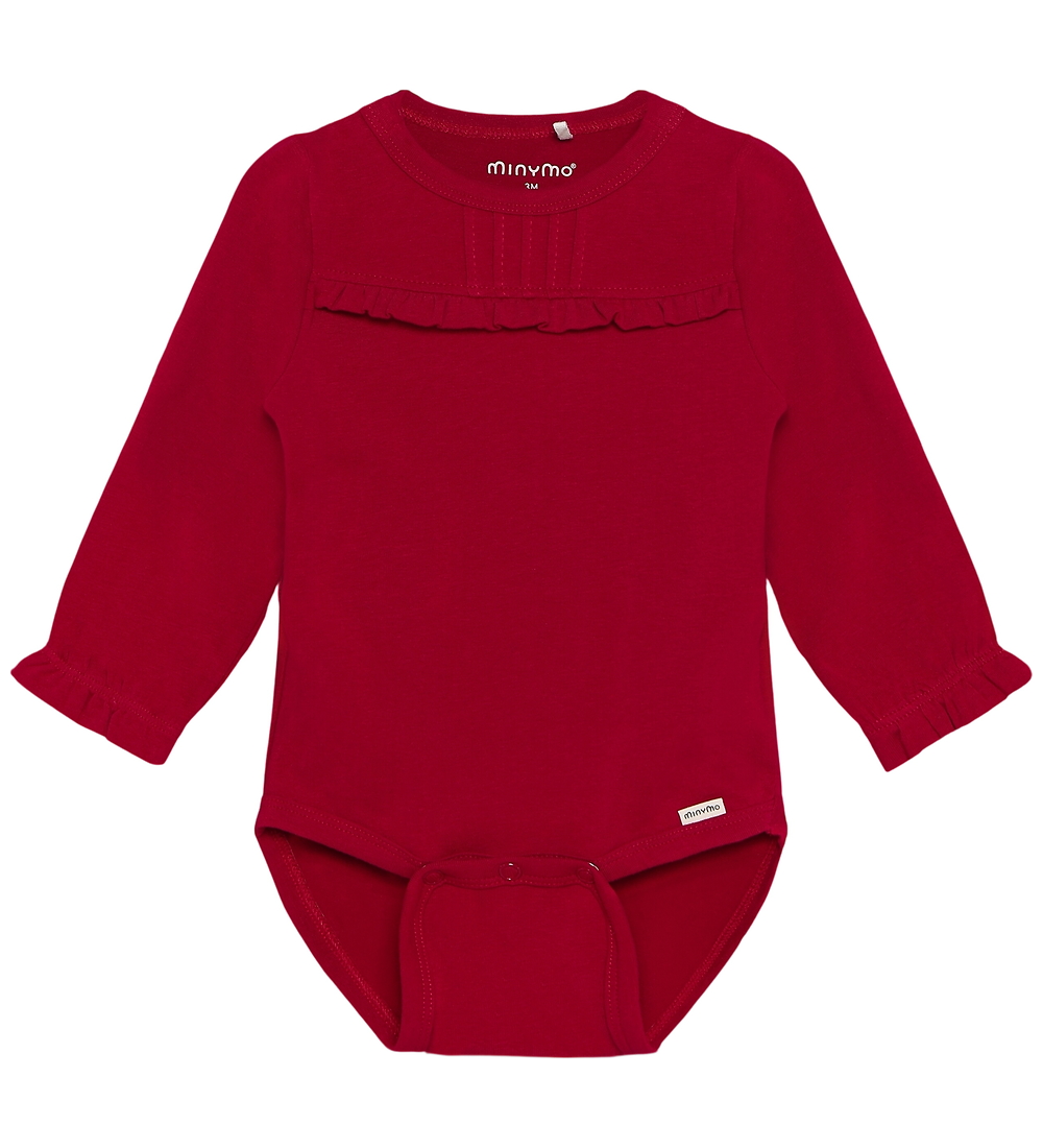 Minymo Body l/ä - Rio Rot - Minymo - 62 - Body L/Ä Minymo Body l/ä - Rio Rot - Minymo - 62 - Body L/Ä von Minymo
