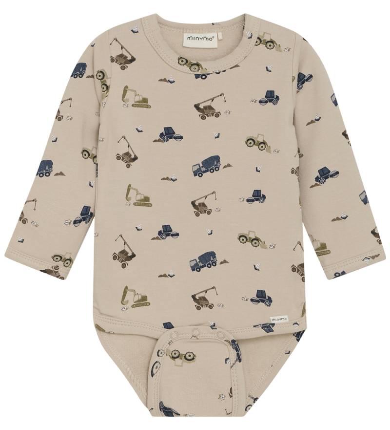 Minymo Body l/ä - Schweiß - Oxford Tan m. Baufahrzeuge - Minymo - 68 - Body L/Ä Minymo Body l/ä - Schweiß - Oxford Tan m. Baufahrzeuge - Minymo - 68 - Body L/Ä von Minymo