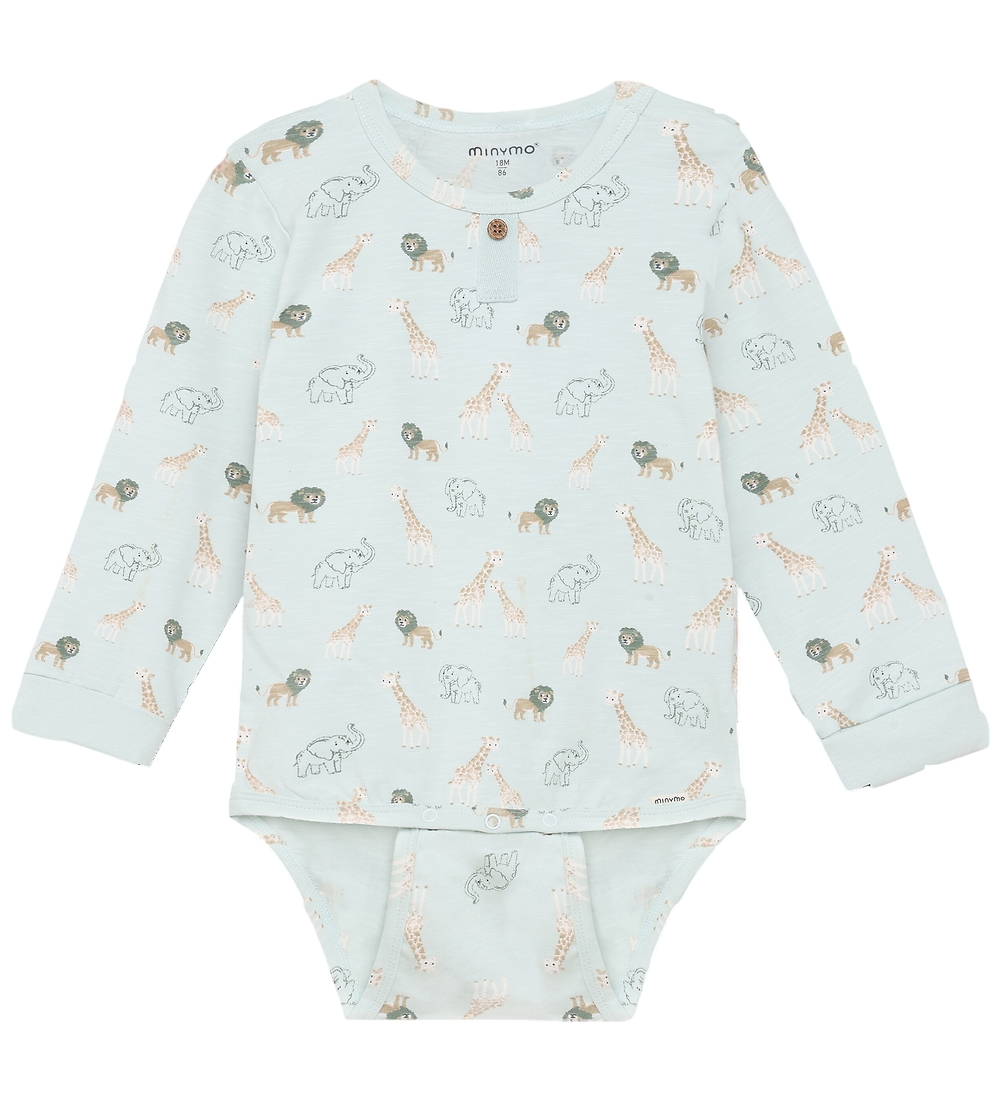 Minymo Body l/ä - Sprout Green - Minymo - 1½ Jahre (86) - Body L/Ä von Minymo