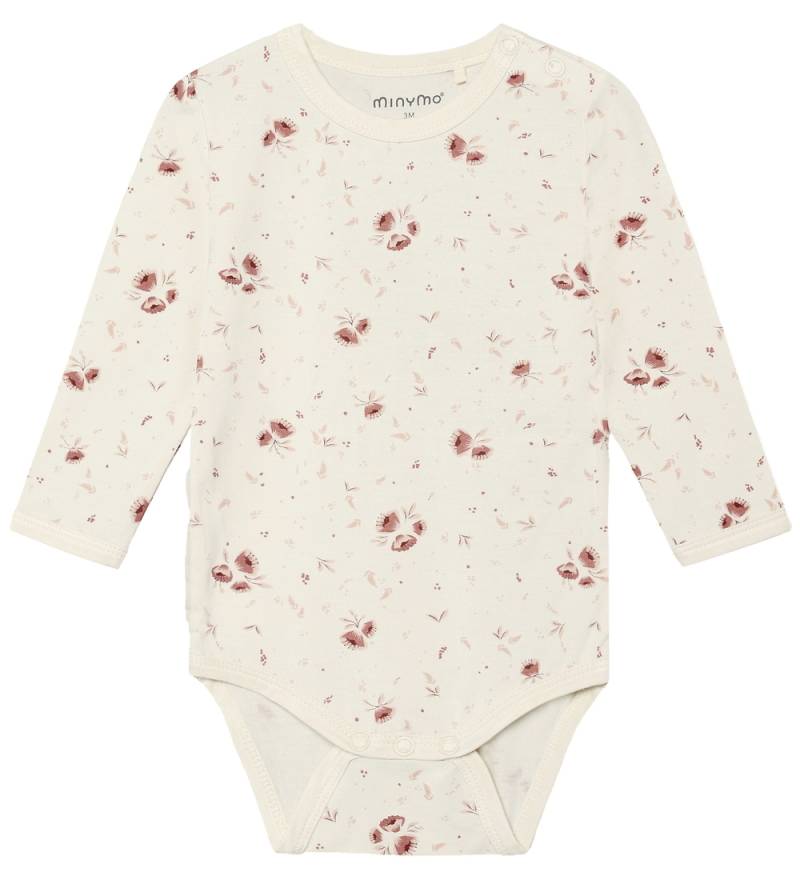 Minymo Body l/ä - Viskose - Peach Peitsche m. Blumen - Minymo - 68 - Body L/Ä Minymo Body l/ä - Viskose - Peach Peitsche m. Blumen - Minymo - 68 - Body L/Ä von Minymo