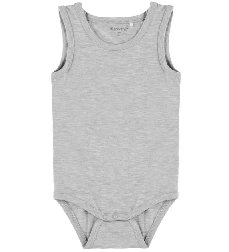 Minymo Body ohne Ärmel - Bambus - Medium+ Grey Melange - Minymo - 50 - Body ärmellos Minymo Body ohne Ärmel - Bambus - Medium+ Grey Melange - Minymo - 50 - Body ärmellos von Minymo
