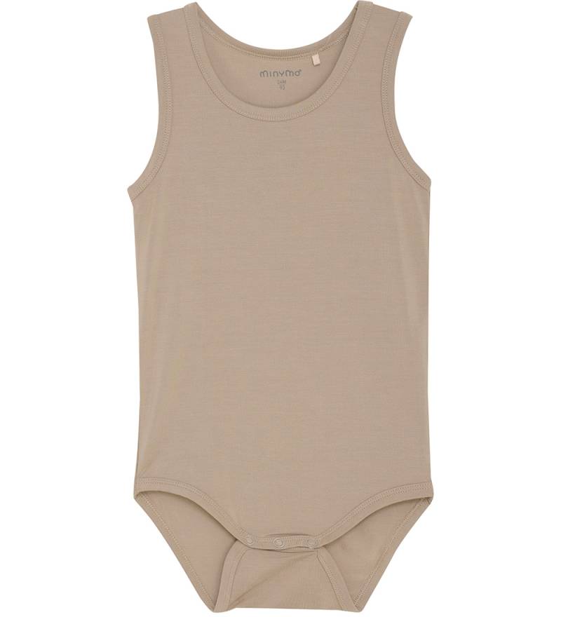 Minymo Body ohne Ärmel - Viskose - Einfach Taupe - Minymo - 56 - Body ärmellos Minymo Body ohne Ärmel - Viskose - Einfach Taupe - Minymo - 56 - Body ärmellos von Minymo